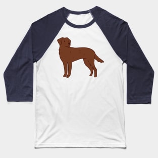 Brown Labrador dog Baseball T-Shirt